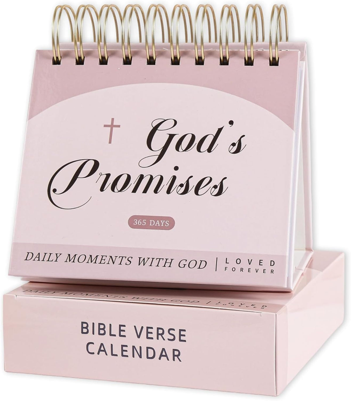 365-Day Inspirational Desk Calendar for Women - Large Coil Bound Motivational Desktop