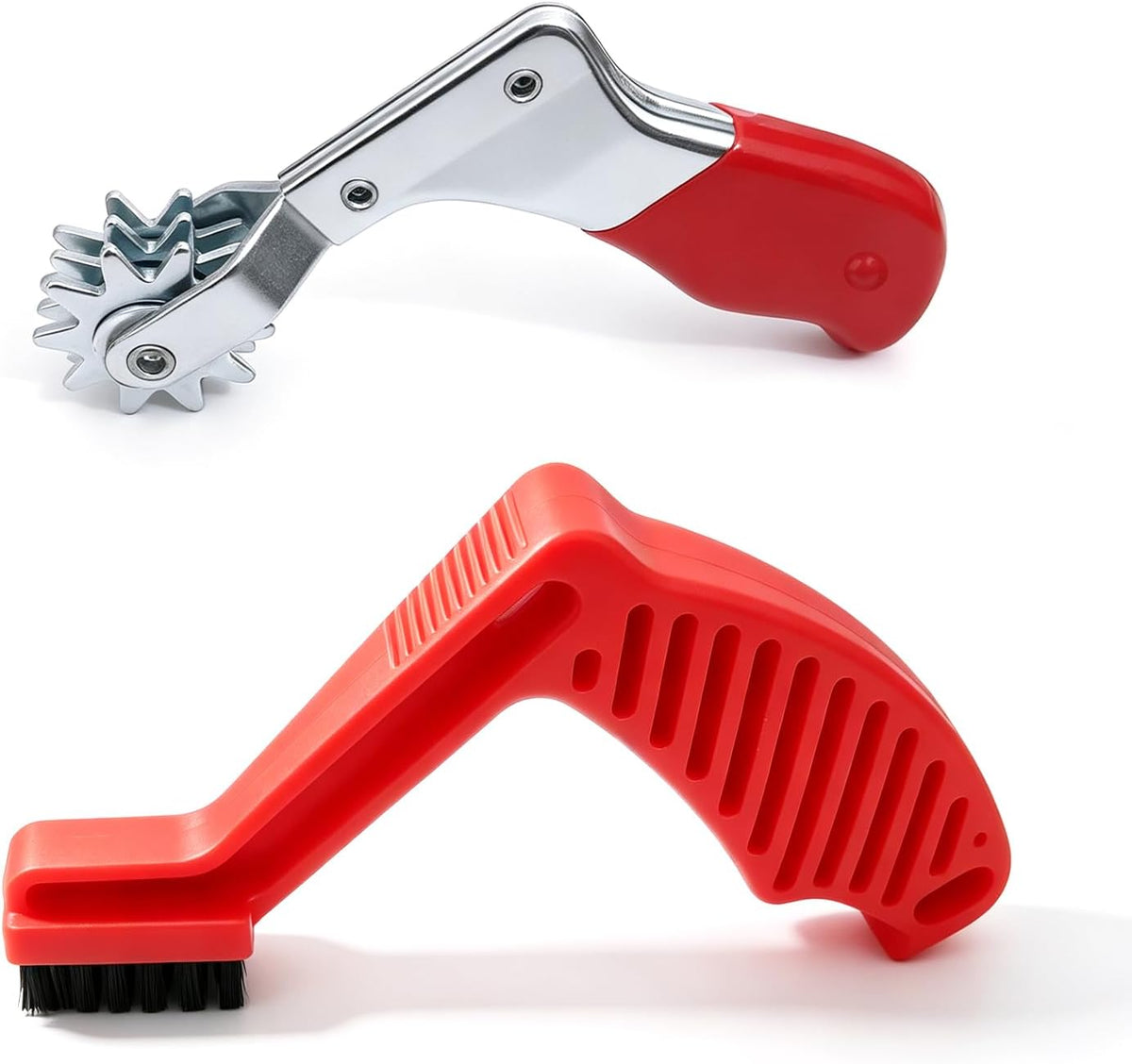 2Pcs Polishing Pad Cleaning Brush and Buffing Pad Spur Tool Set