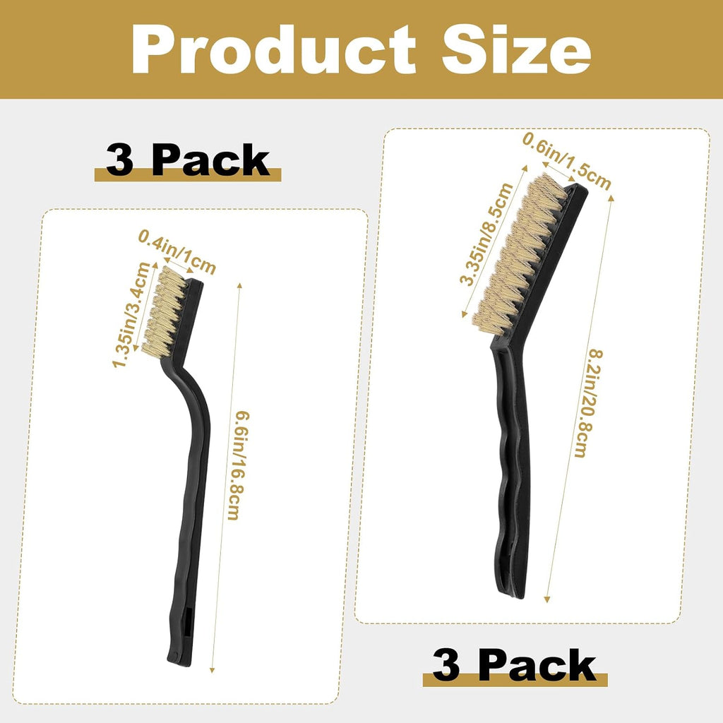Wire Brushes, 6 PCS