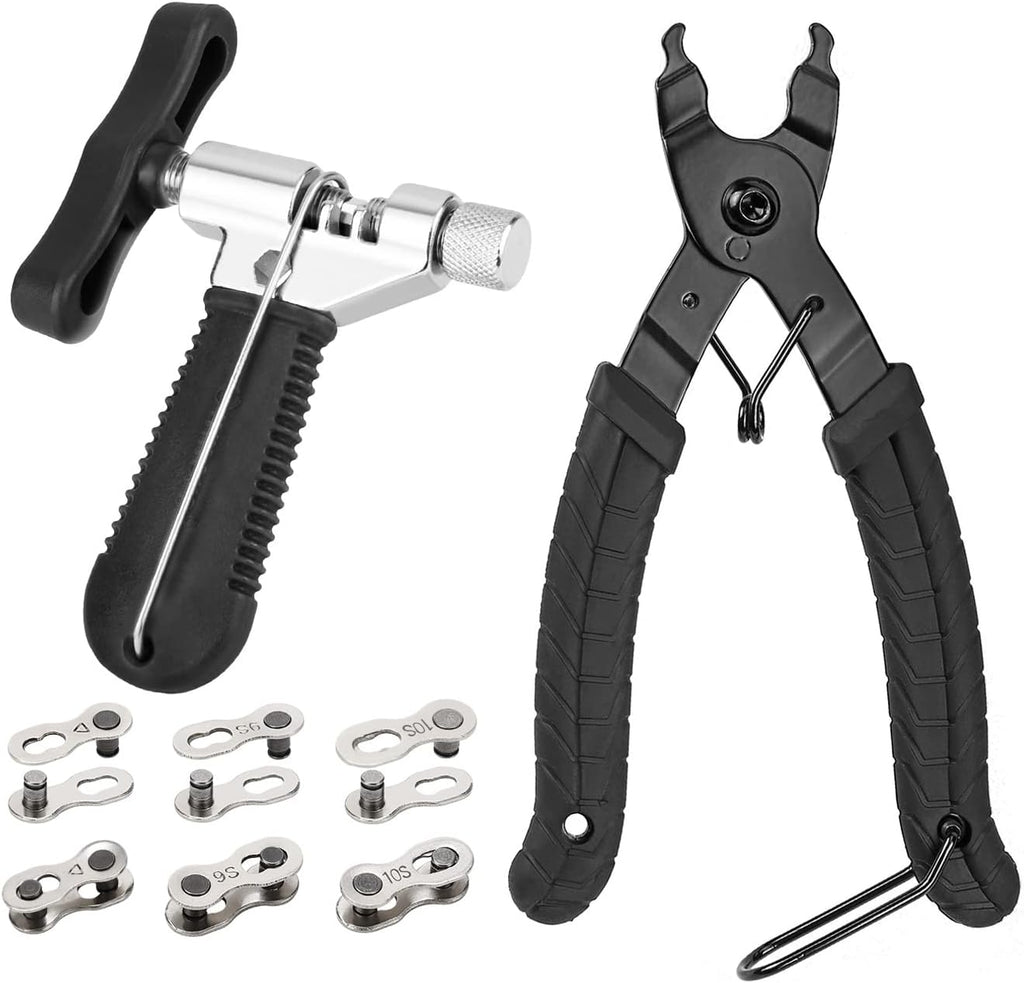 Oumers Bike Link Plier Chain Breaker Splitter 6 Pairs Bicycle Missing Link