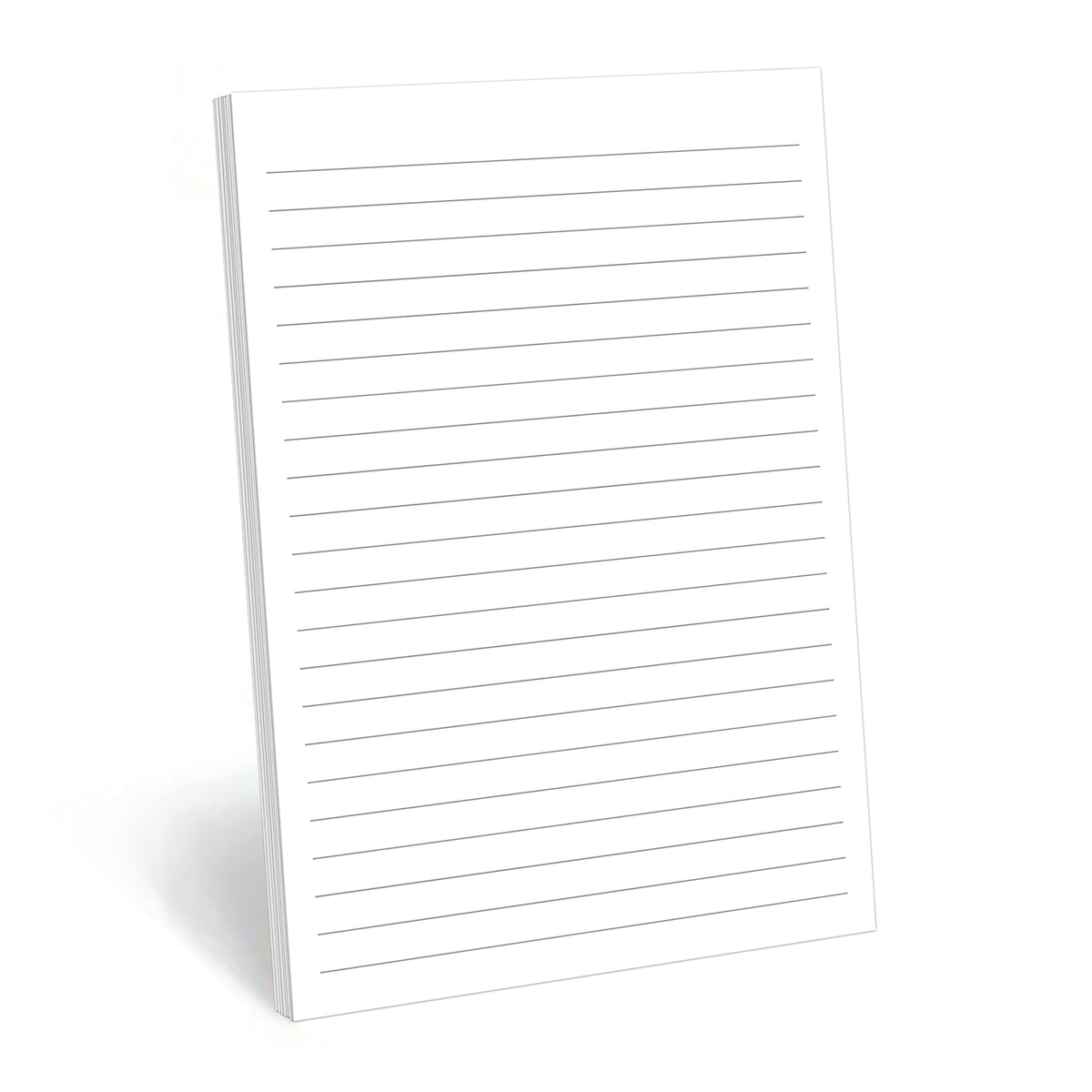 321Done Lined Notepad, Half Letter 5.5x8.5, Tear-Off Sheets, College Ruled