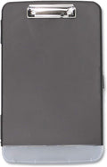 Universal Plastic Storage Clipboard with Pen Compartment, 0.5" Clip Capacity, Letter Size