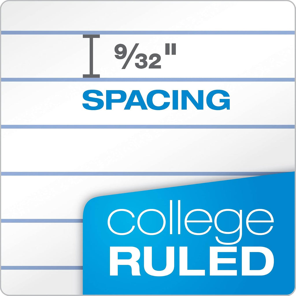 Oxford Composition Notebooks, 6 Pack, Cover Colors Vary, College Ruled Paper