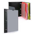 WOT I Telescoping Project Organizer, 1 Inch 3 Ring Binder, Black
