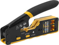 RJ45 Crimp Tool - 8P6P Ethernet Crimper for Cat5/Cat5e/Cat6/Cat6a Connectors