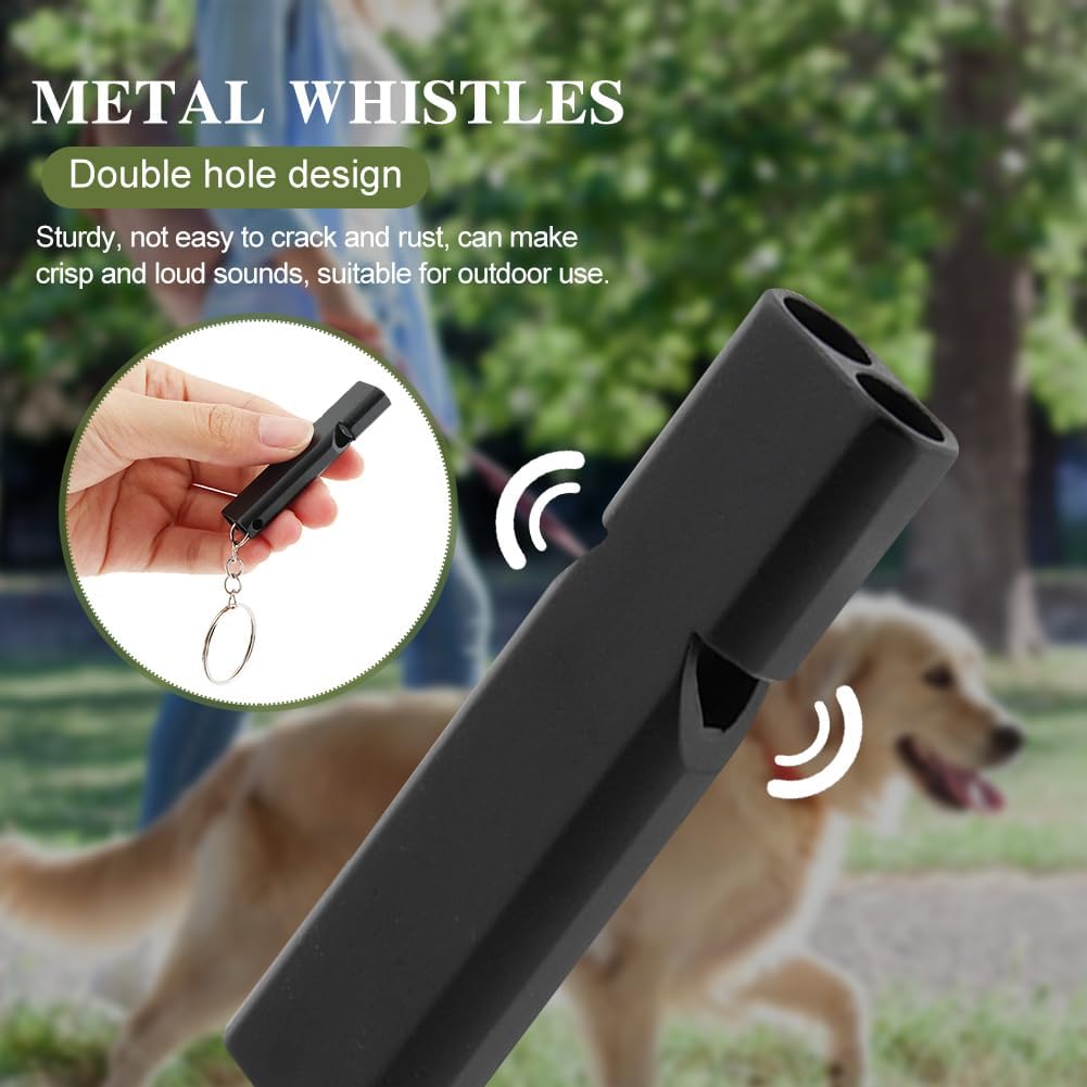 3pcs Bear Bell with 3pcs Whistle Aluminum Bear Bells for Hiking and Emergency Whistle for