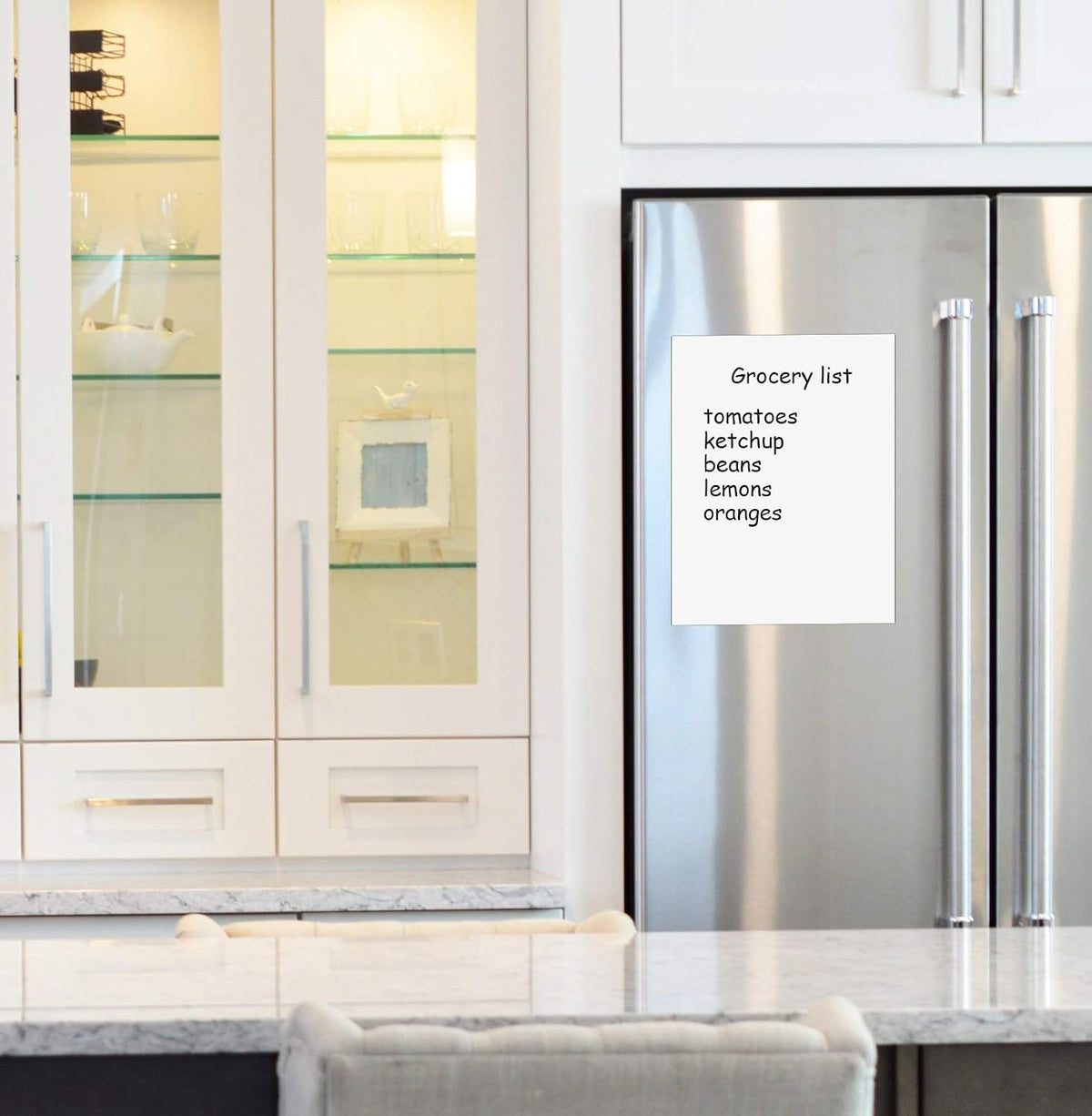 Magnetic Dry Erase Sheets - Magnetic Whiteboard Paper with Dry Erase Markers -Dry Erase