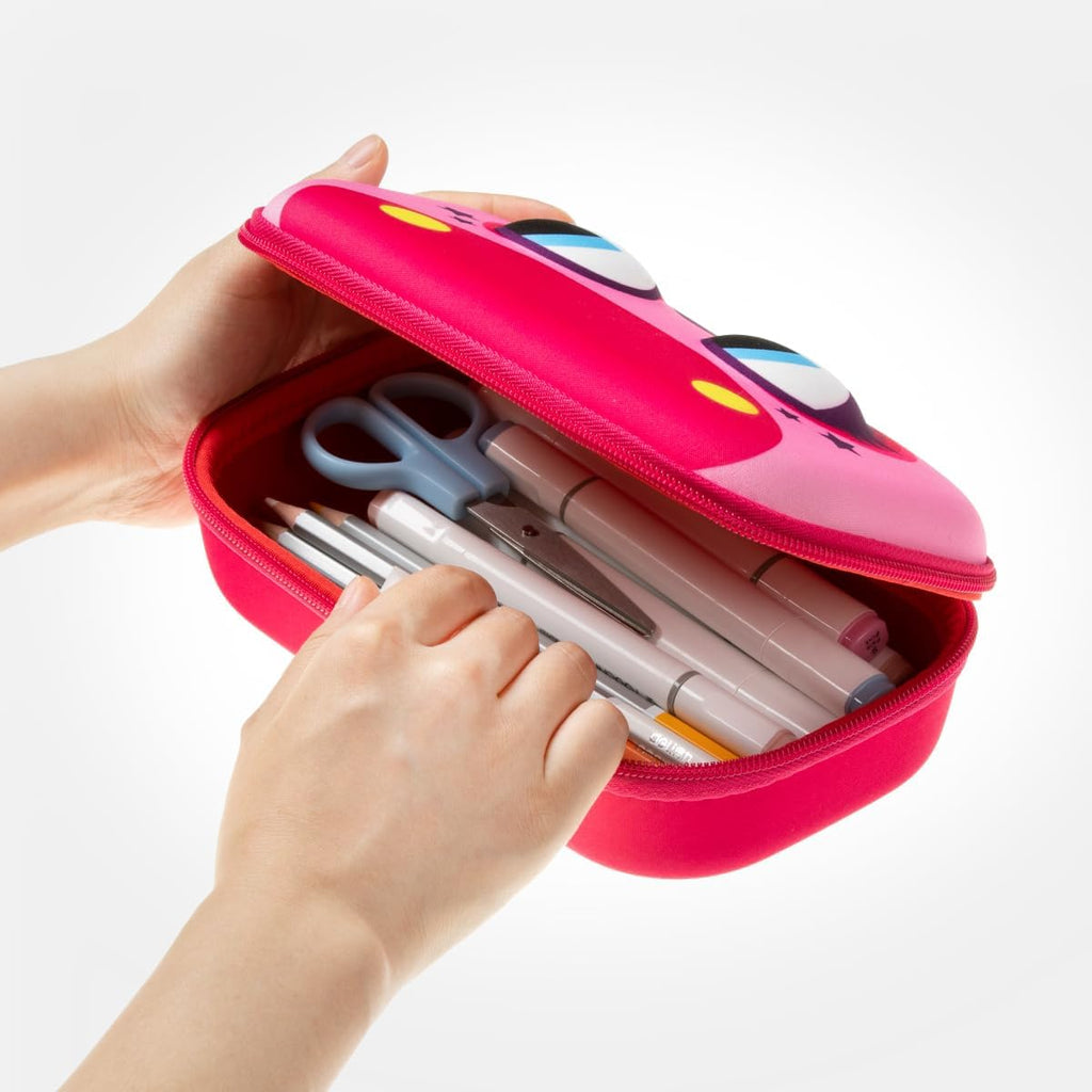 ZIPIT Wildlings Pencil Box for Girls, Cute Pencil Case for School, Pony