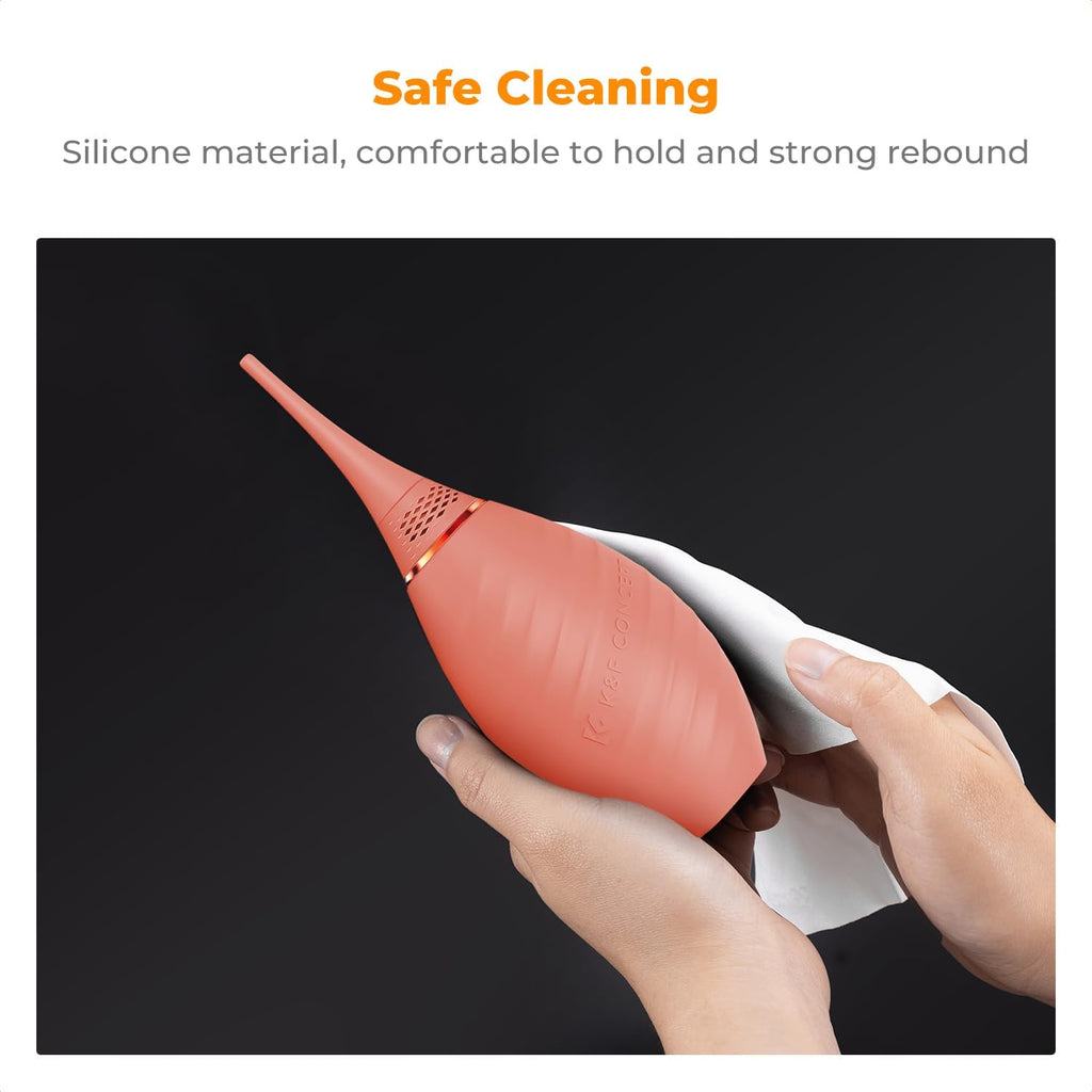K&F CONCEPT Camera Air Blower, with Long Nozzle/Short Nozzle Switch Design