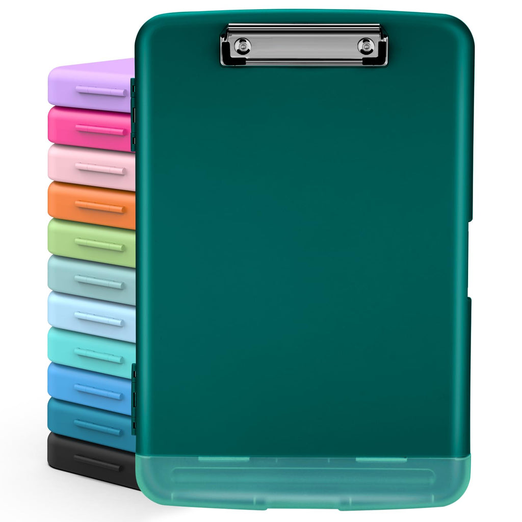 Sooez Clipboards with Storage, High Capacity Clip Boards 8.5x11 with Storage