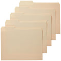 Amazon Basics Sturdy File Folders with Reinforced Tabs for Filing and Organization