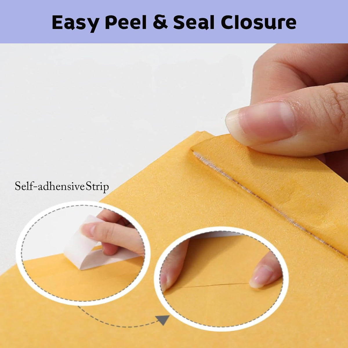 6X9 Manilla Envelopes Self Seal 100 Count