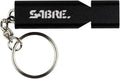 Sabre Emergency Safety Whistle with Key Ring and Detachable Lanyard, Easy to Carry