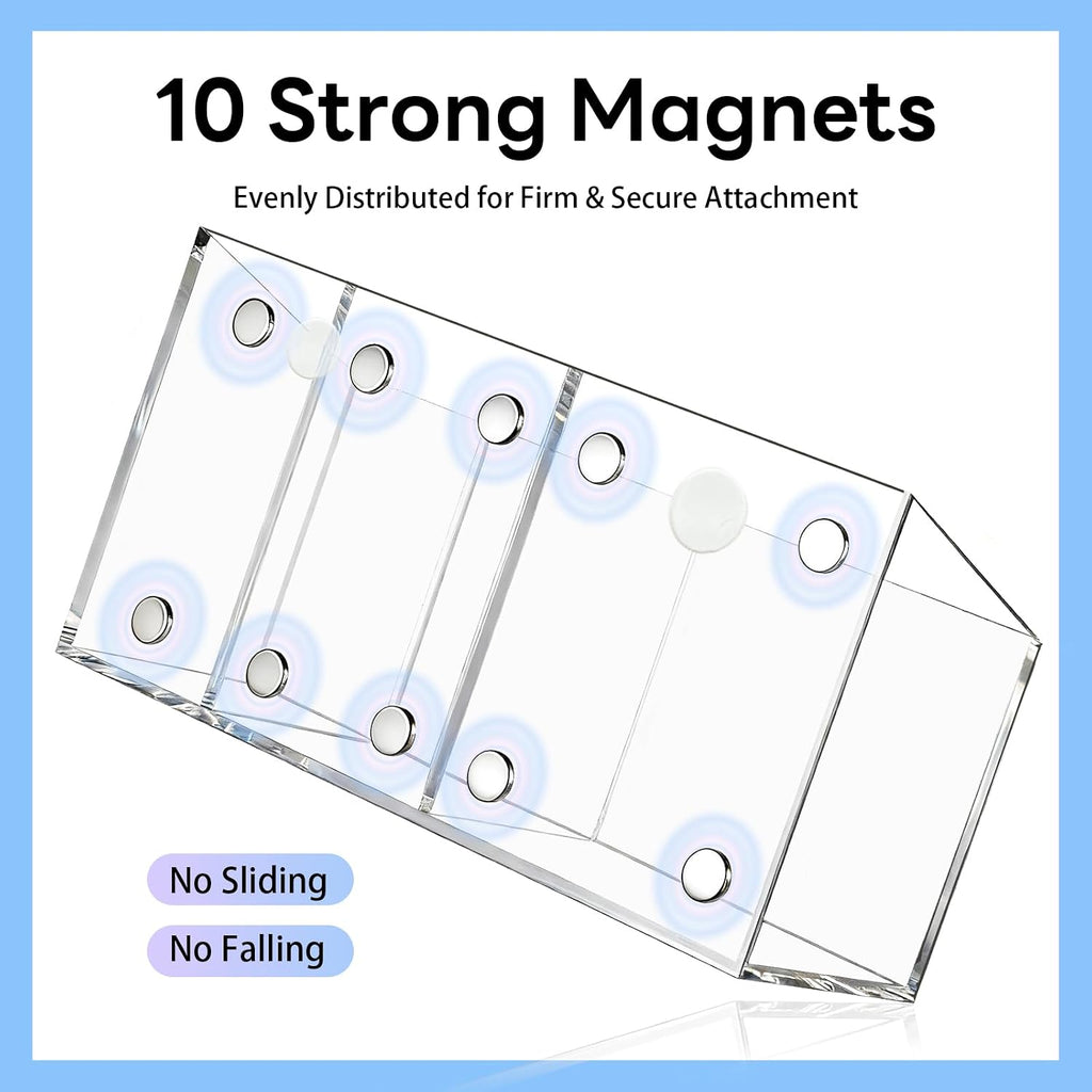 Magnetic Dry Erase Marker Holder for Whiteboard & Fridge & Locker