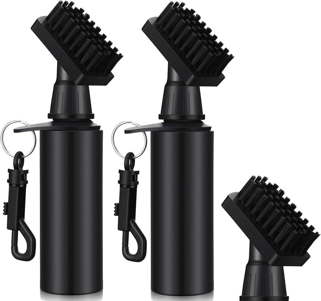 Pro Golf Club Brush Cleaner, Golf Water Brush with Retainer Clip and Squeeze Water Bottle