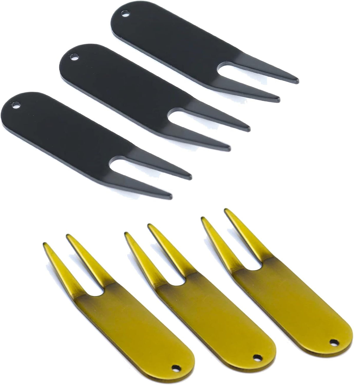 6Pcs Metal Bending Golf Divot Repair Tool, Golf Repair Tool, Golf Accessories