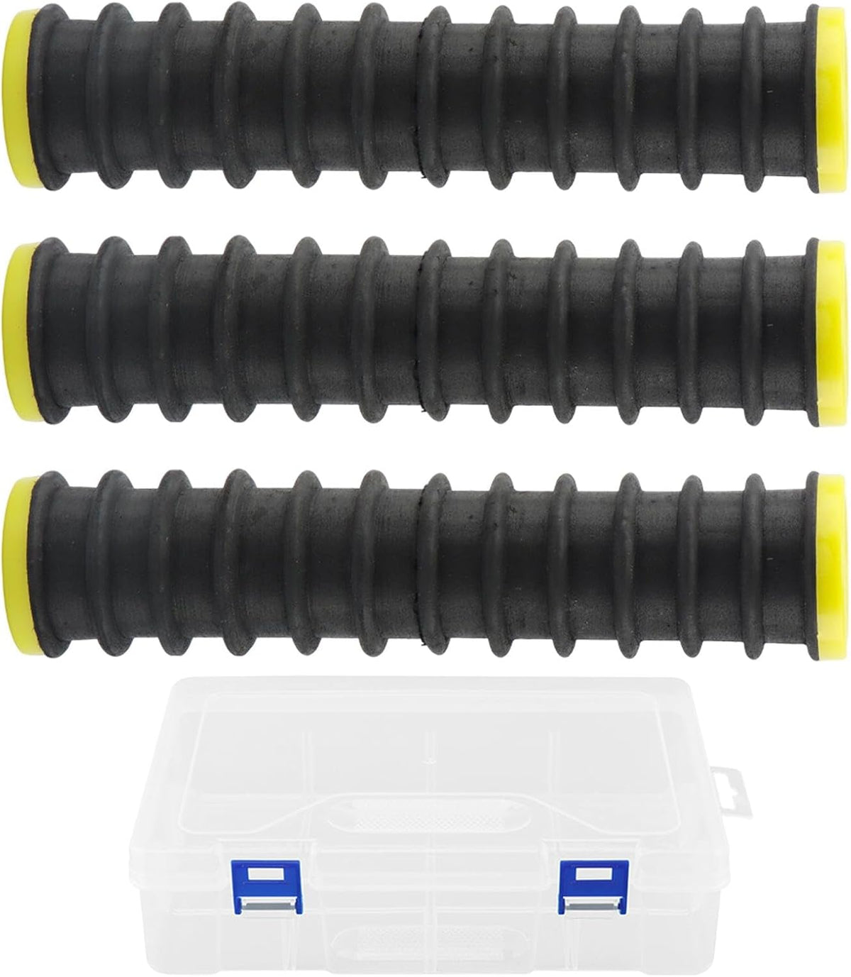 3 Pcs Fishing Line Storage Organizer, 12-Slot Fish Leader Holder