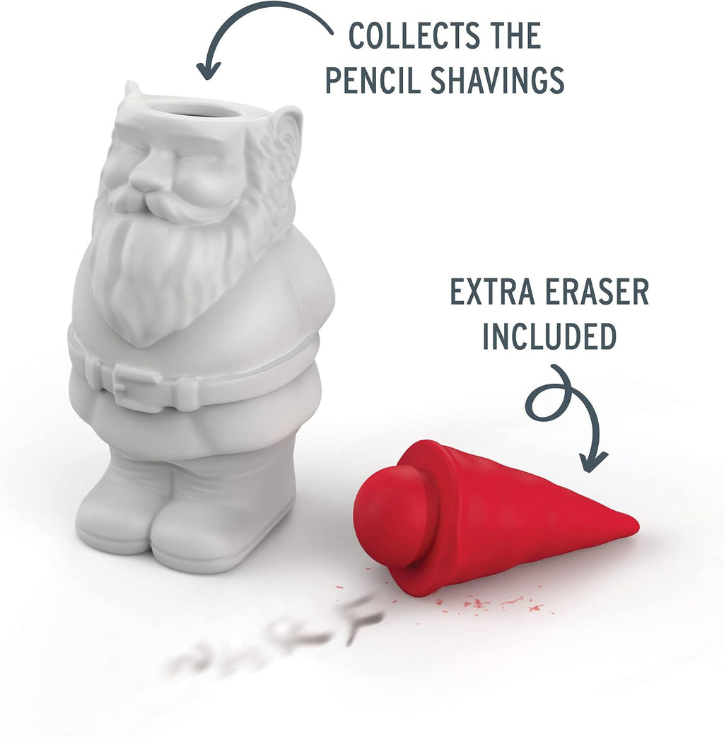 Genuine Fred Desk GNOME, Pencil Sharpener and Eraser Set