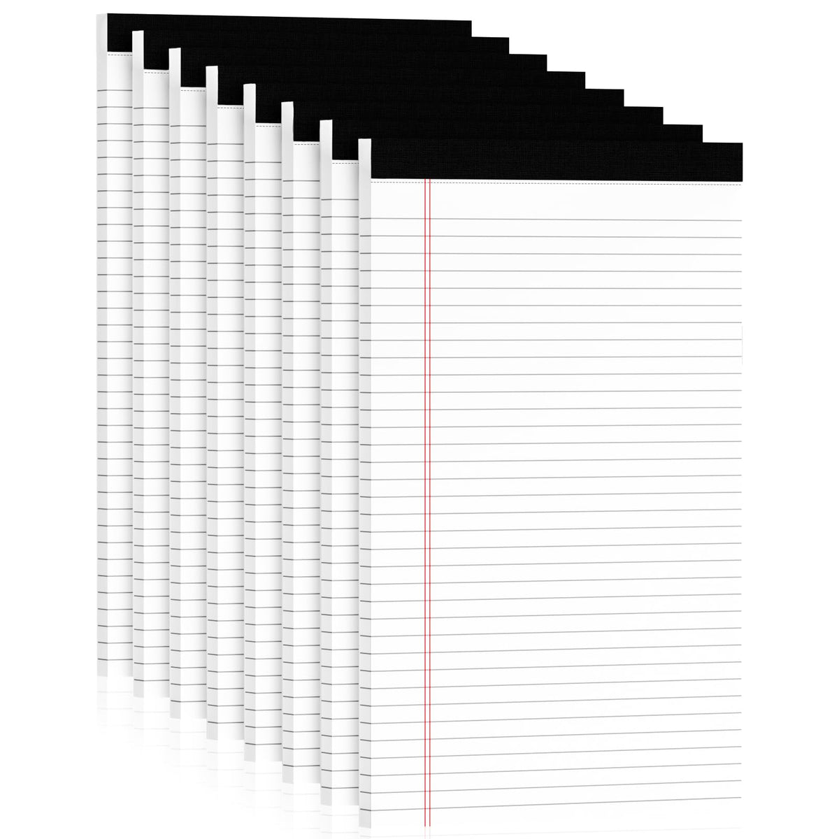 8 Pack Legal Pads 8.5 x 11, Notepads Colored Note Pads 8.5x11 Writing Pads