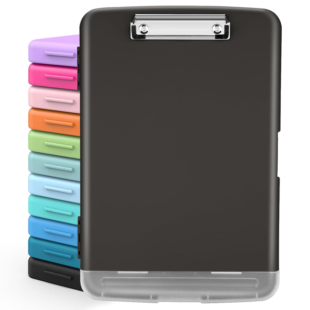 Sooez Clipboards with Storage, High Capacity Clip Boards 8.5x11 with Storage