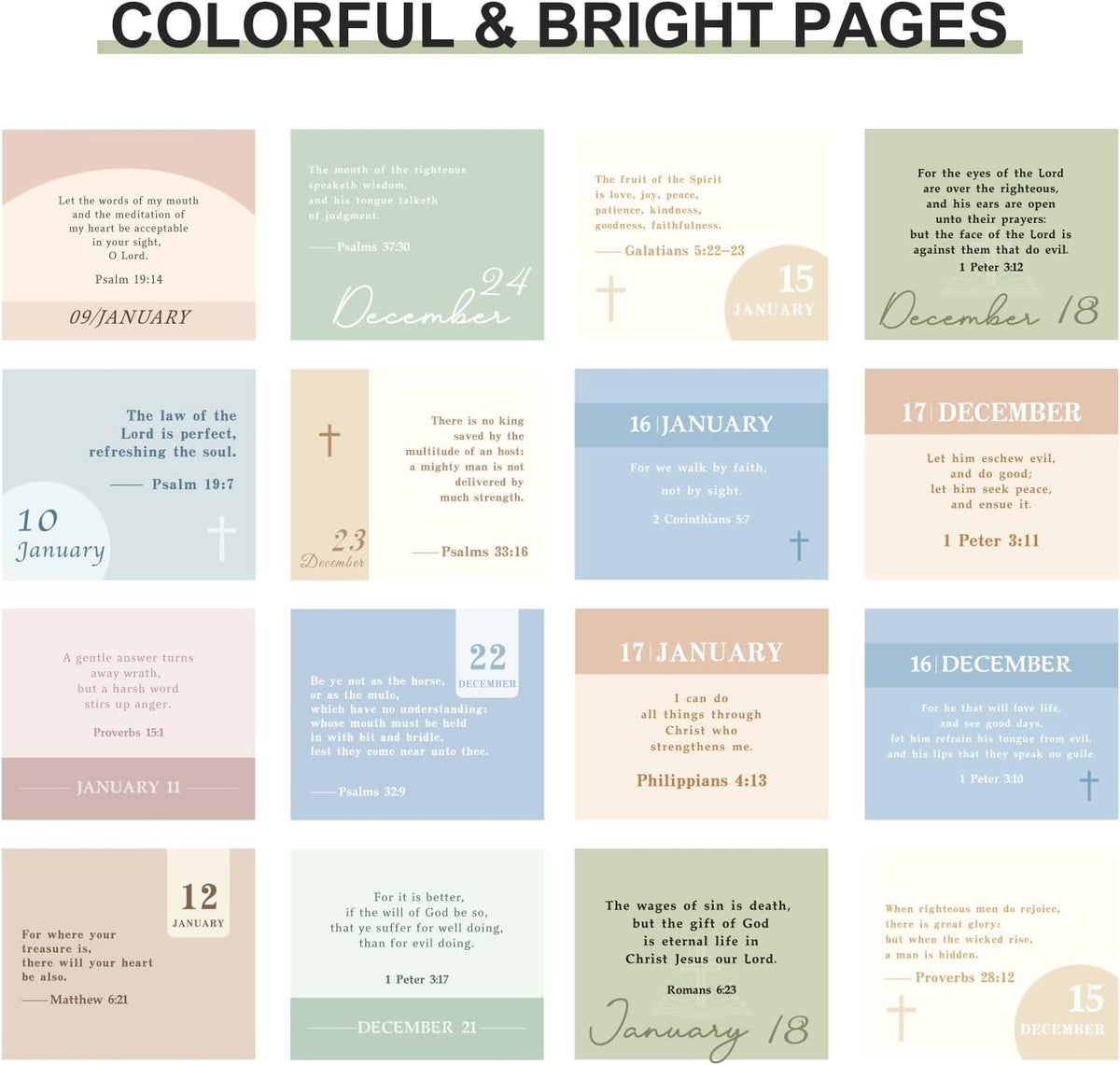 365-Day Inspirational Desk Calendar for Women - Large Coil Bound Motivational Desktop