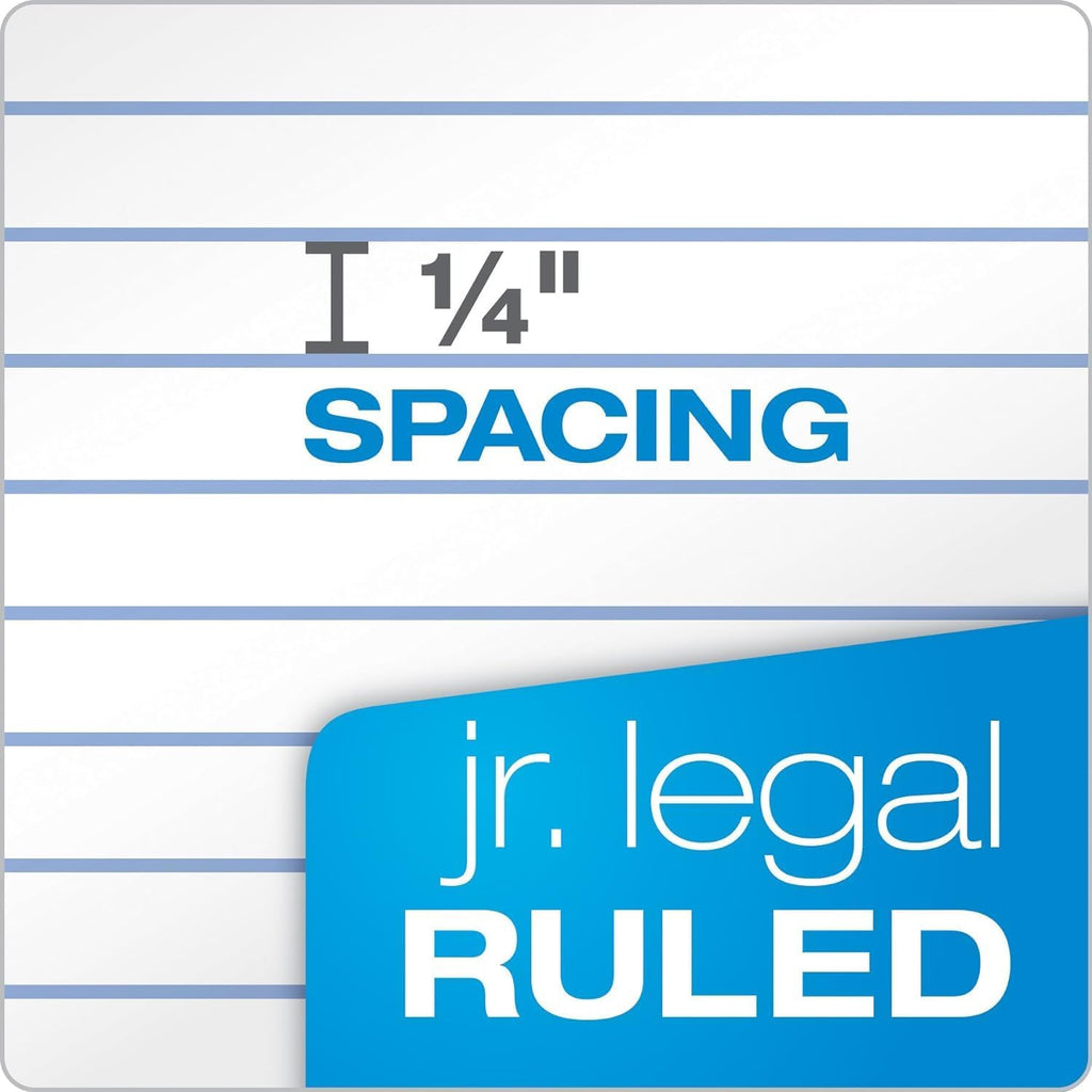 Tops 5 x 8 Legal Pads, 4 Pack, The Legal Pad Brand, Narrow Ruled, White Paper
