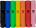 100-Pack 3D Printed Emergency Survival Whistles - 120dB Pealess Safety Whistle with