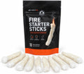 Wax Fire Starter Sticks, 10 Pack, for Campfires and Grills