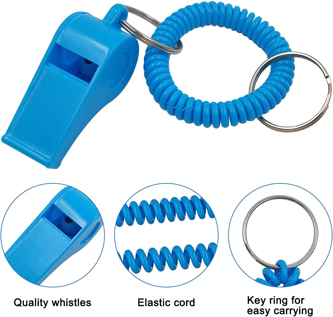 AFUNTA 12 Pack Whistle for Coaches, Emergency, Women, Refereeing, Footballing