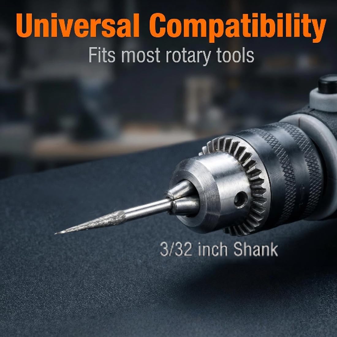 35Pcs 3/32" Shank Expanding Hole Diamond Burr Bead Reamer