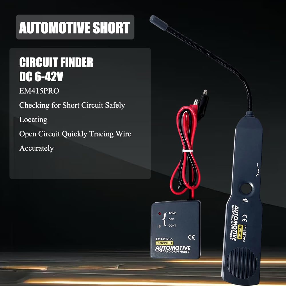 EM415PRO Circuit Tracer Automotive Short Open Finder Repair Tool