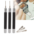 Watch Band Link Remover,Watch Link Removal Tool 3pcs Alloy Pin Piercing Watch Repair Tool