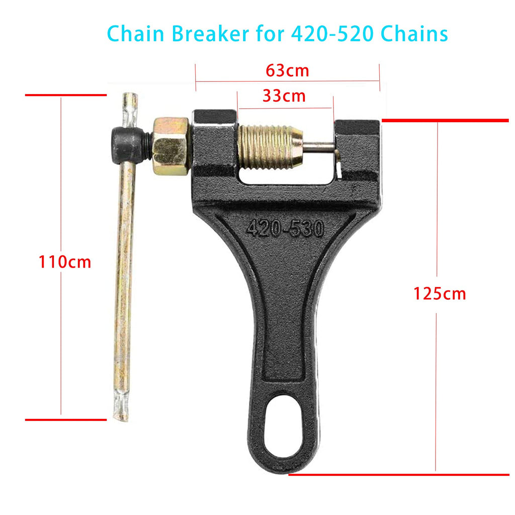 LUPING Chain Breaker Tool 420-530 for Dirt Bike Motorcycle Roller Chains