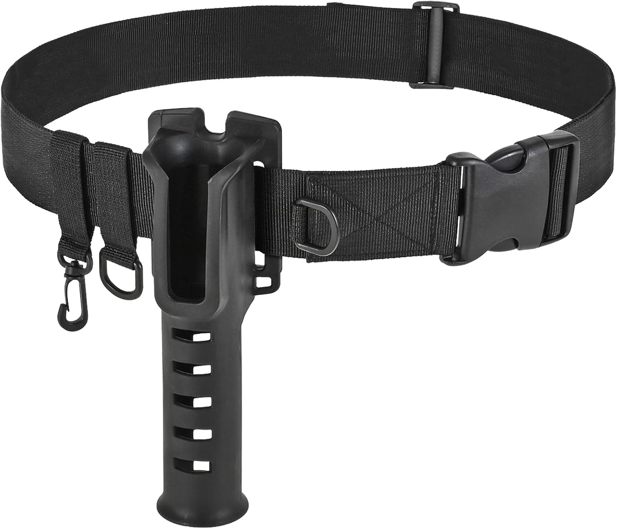 1 Pcs Fishing Rod Belt Holder Fishing Waist Belt Rod Holder Adjustable Fishing Waist Rod