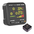 Outlet Tester with GFCI, NCV Non-Contact Voltage Tester