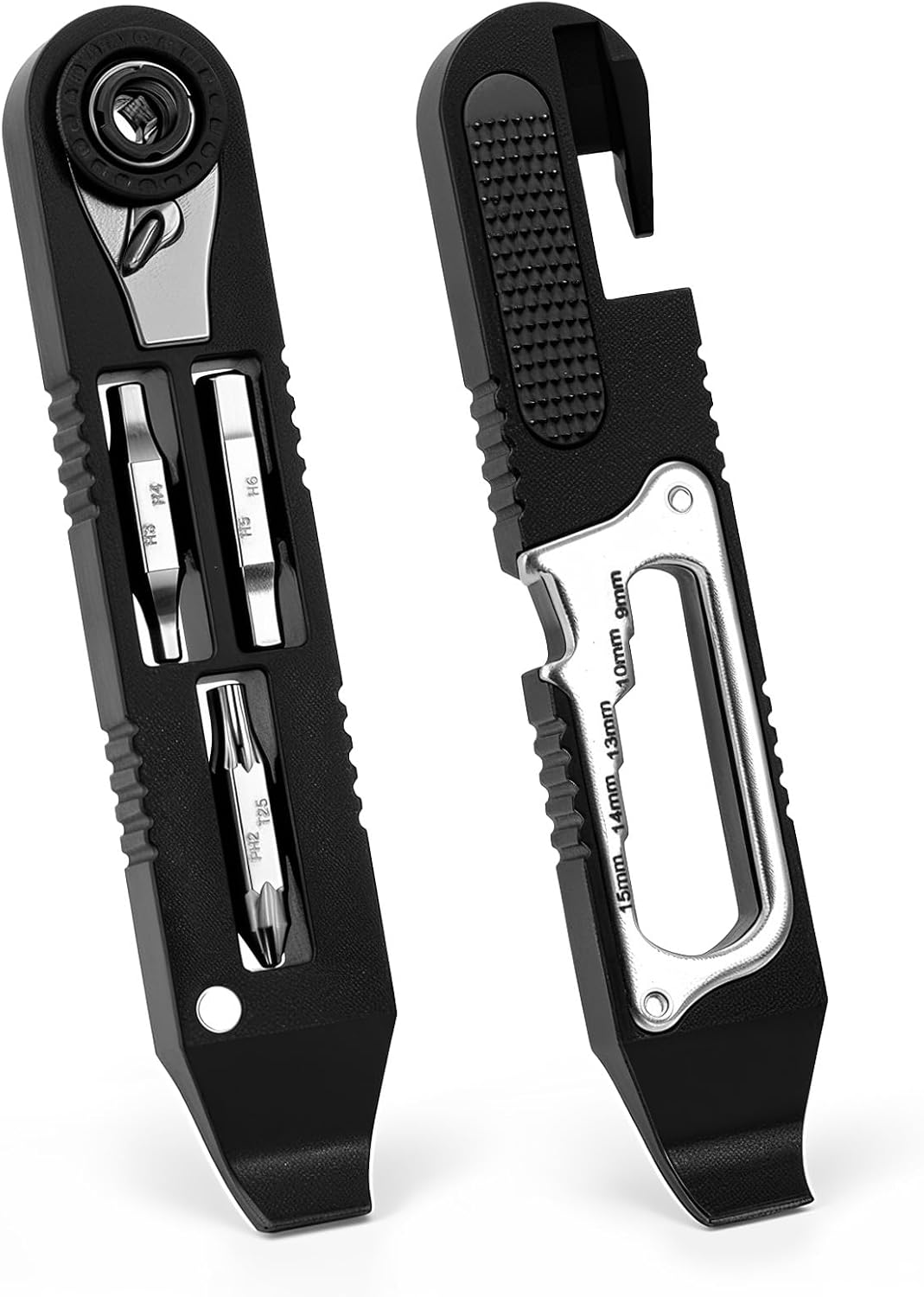 14-in-1 Bike Tire Levers Kit, Bike Multitool, Mini Ratchet Wrench