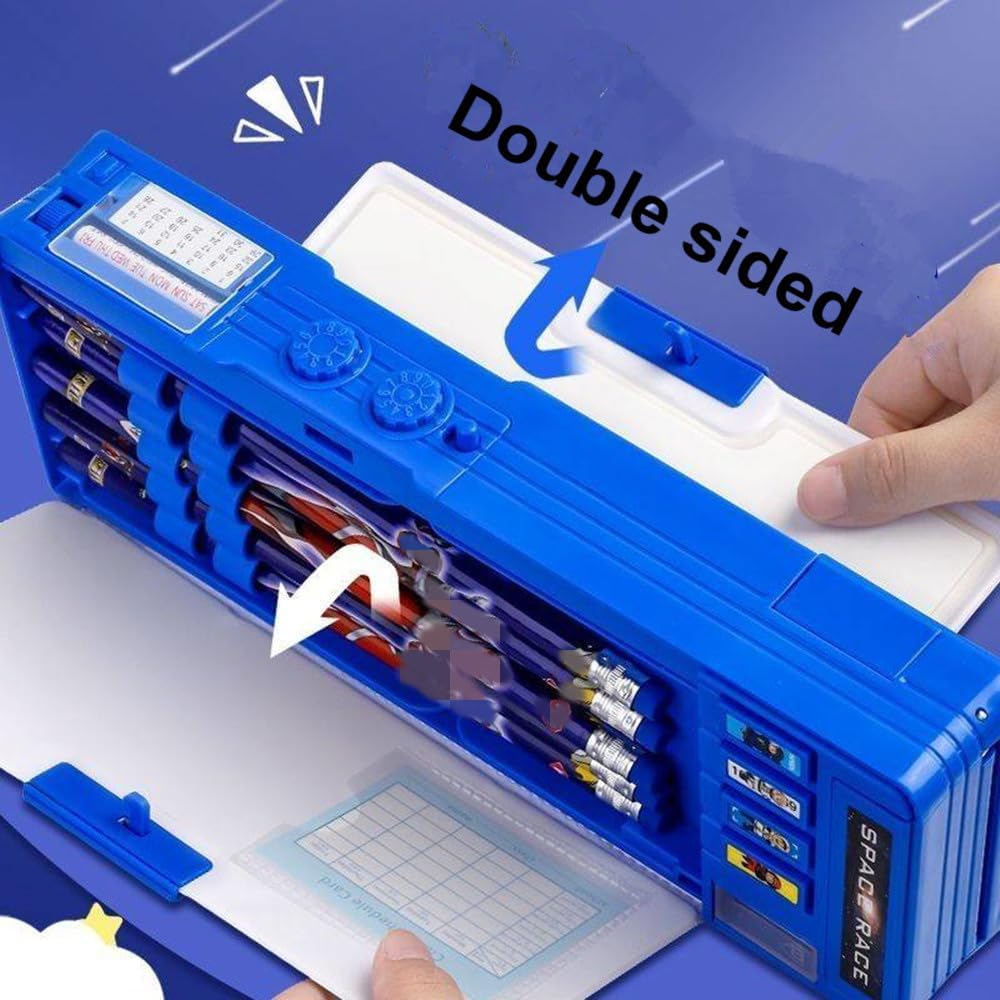 Pop up Multifunction Pencil Case for Kids Astronaut Spacesuit Pen Box Bag Pencil Holder
