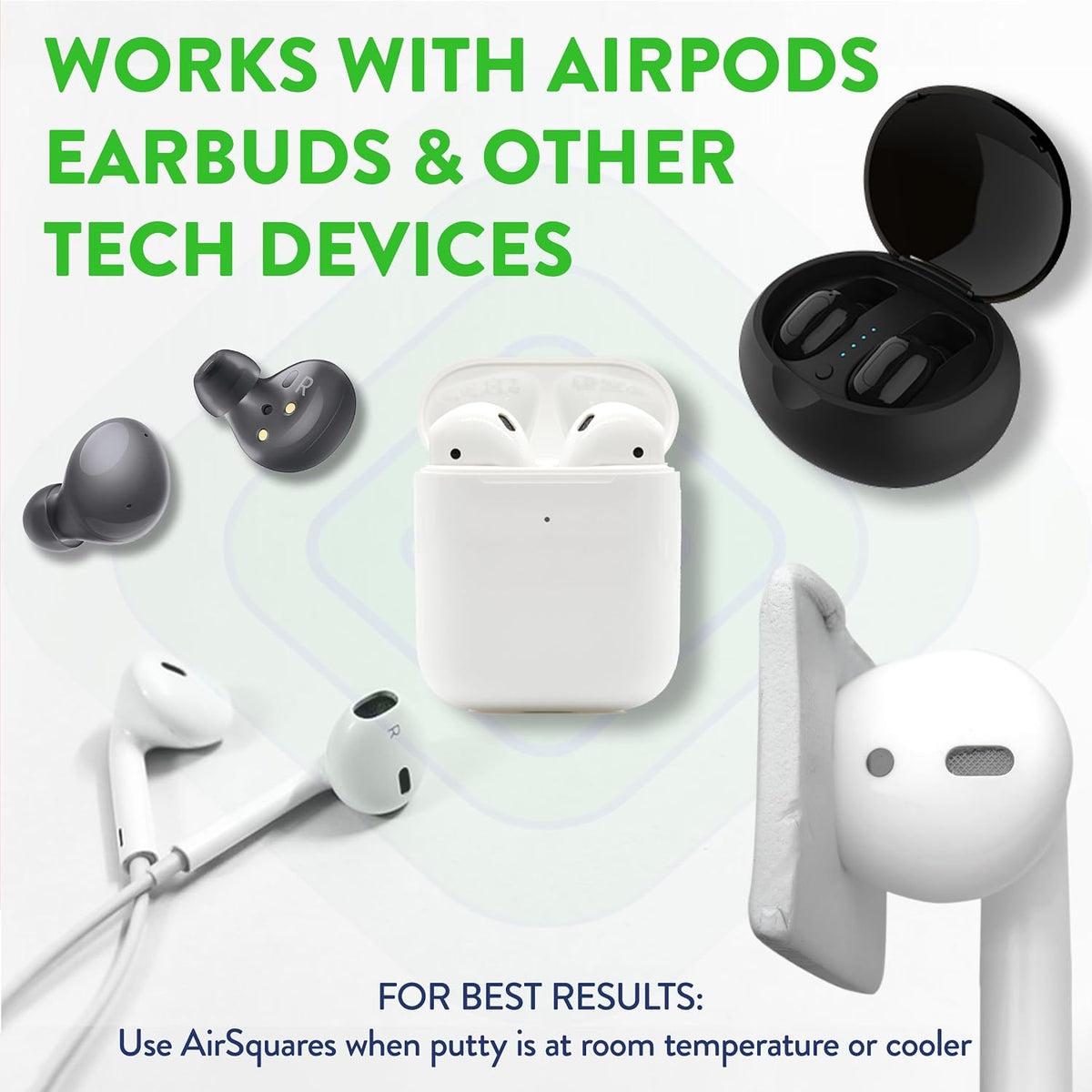 Airpod Cleaning Kit, The Original Earbud Cleaning Putty 12-Pack