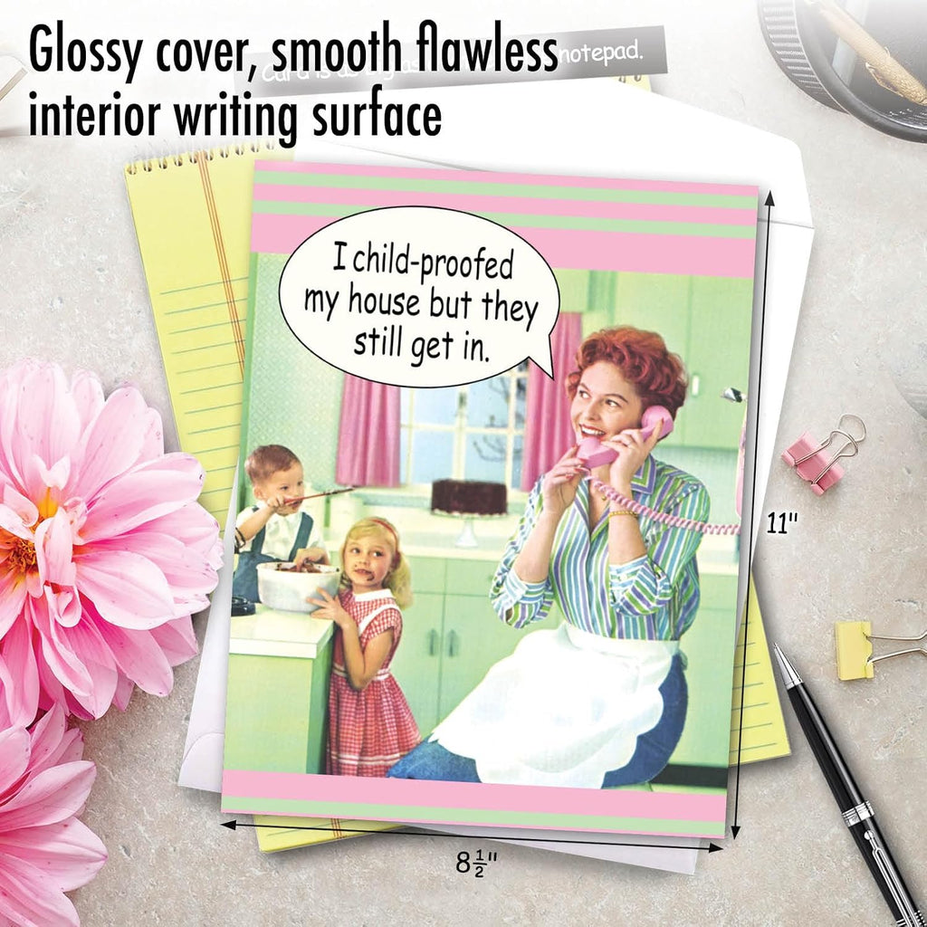 NobleWorks Mother's Day Funny Jumbo Notecard Still Get In J0102MDG