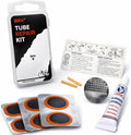 Pax 10 Pcs Inner Tube Patch Kit with 7ml Rubber Cement - Professional Puncture Repair Set