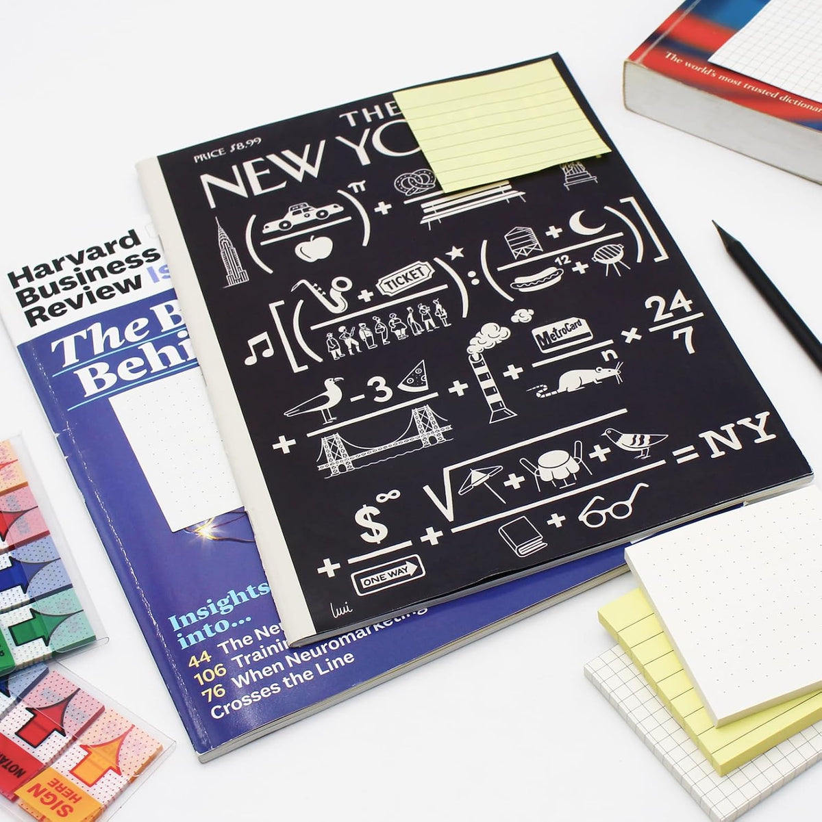 (12 Pad) Dotted Sticky Notes, 3x3 Inch, Dot Grid Self-Stick Notes