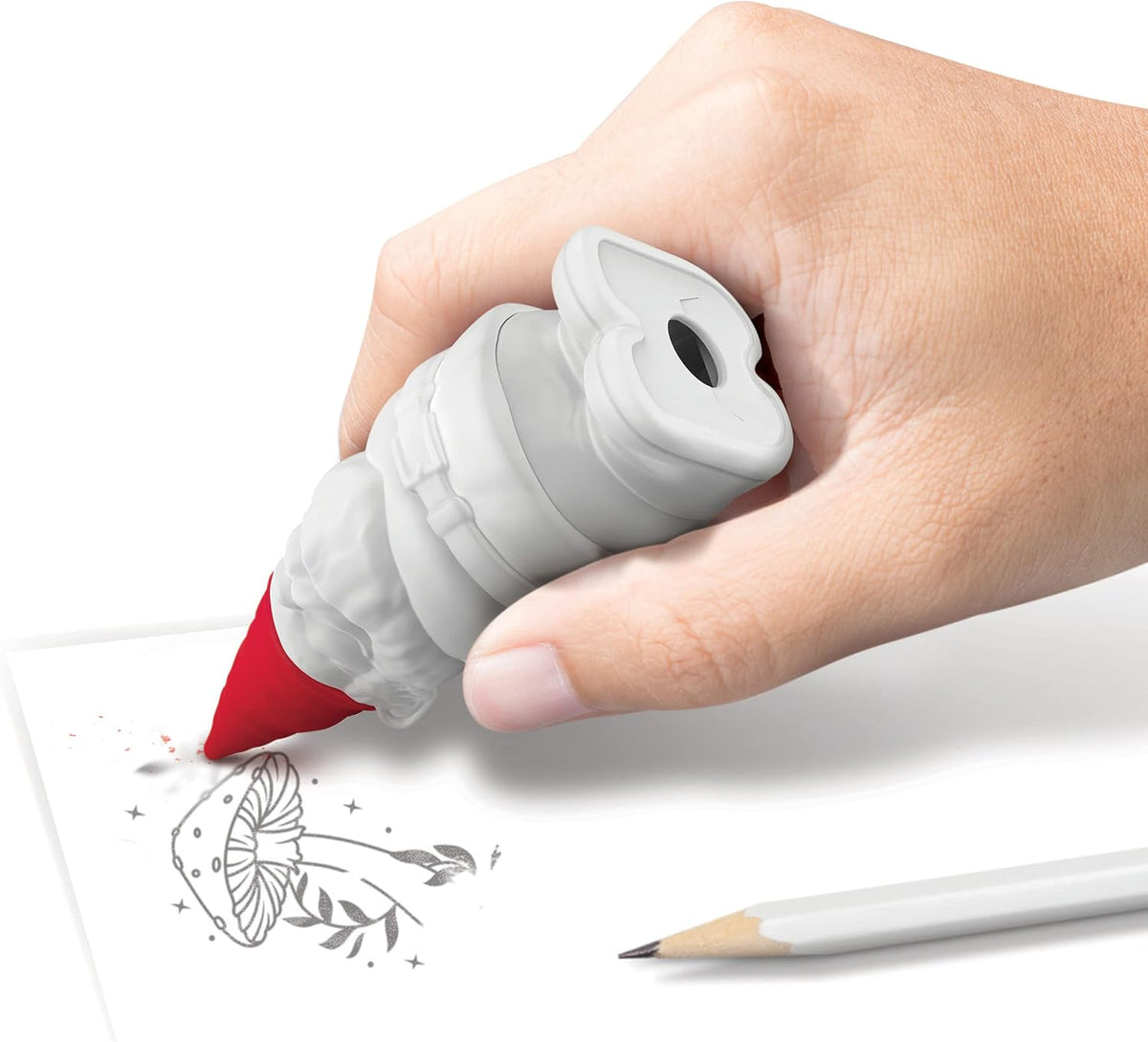 Genuine Fred Desk GNOME, Pencil Sharpener and Eraser Set