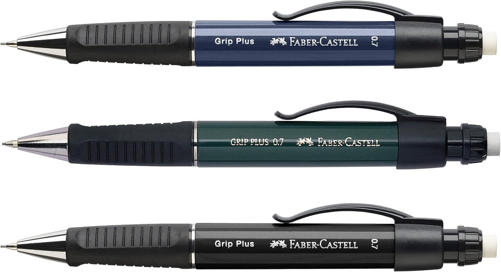 Faber-Castell Grip Plus 07 Pencil- Metallic Blue (1 piece)
