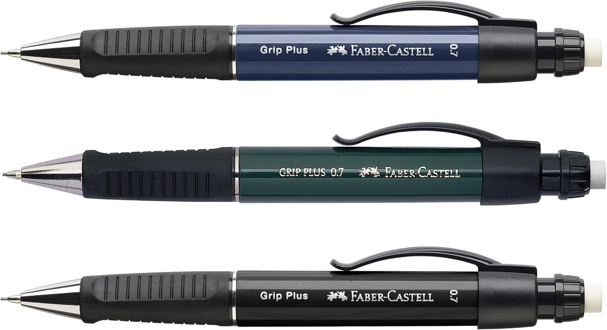 Faber-Castell Grip Plus 07 Pencil- Metallic Blue (1 piece)