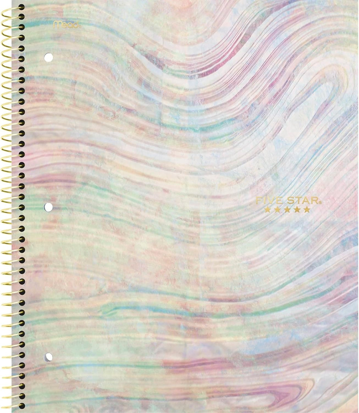 Five Star Spiral Notebooks, 1 Subject, College Ruled, 11" x 8-1/2"