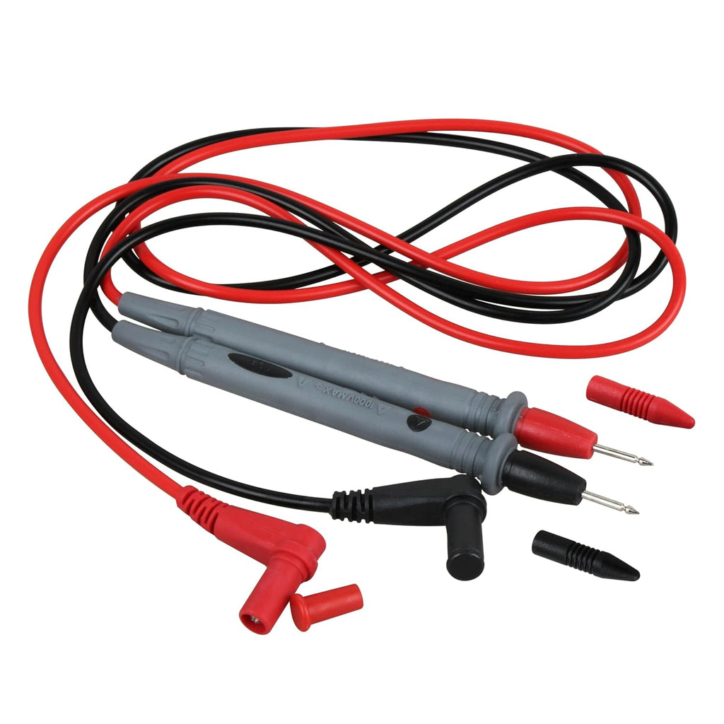 69410 Hard Point Test Lead Set, Multimeter Test Leads 1000V 10A Ultra-Sharp Gold-Plated