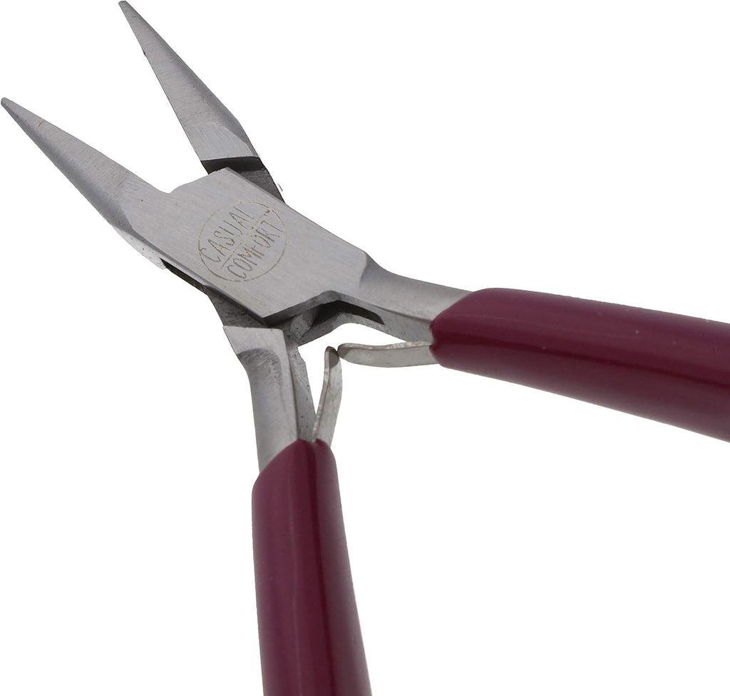 The Beadsmith Chain Nose Pliers – 6-Inches (152 mm) Jewelry-Making Tool w/Polished Steel