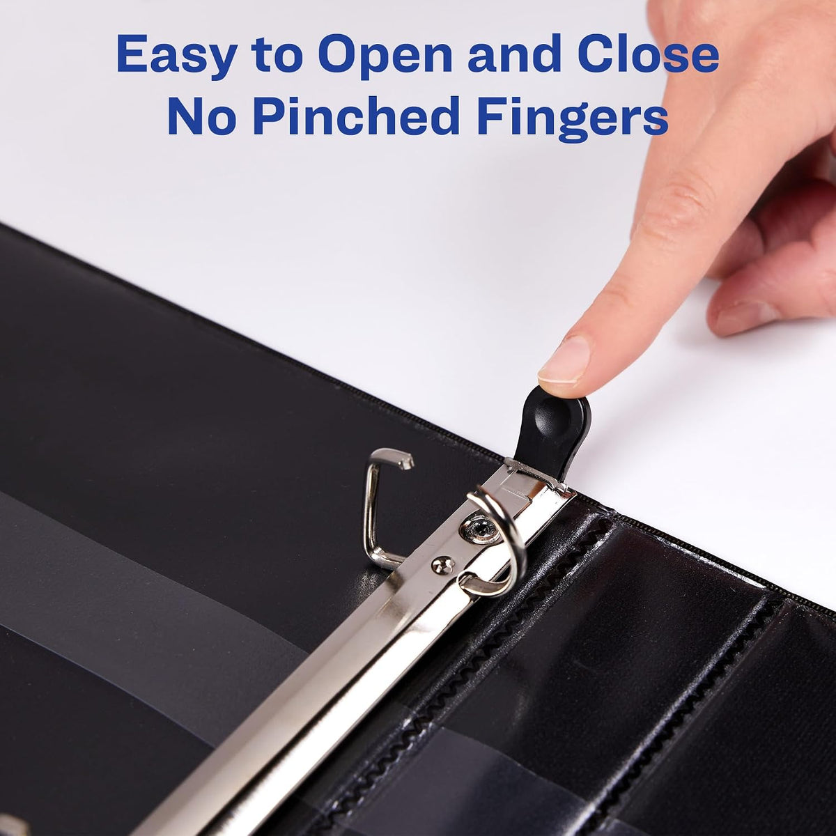 Avery® Heavy-Duty View 3 Ring Binder, 1" Rings, 1 Chartreuse Binder