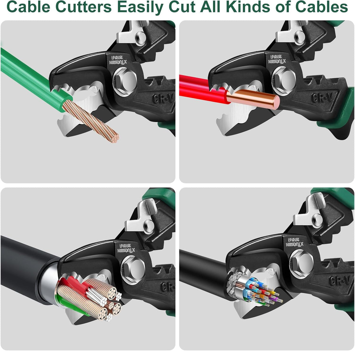 8-Inch Cable Cutters Wire Stripping Tool
