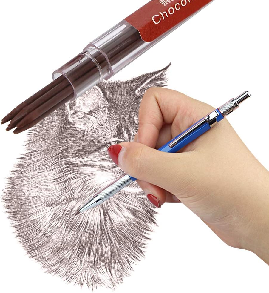 2.0mm Color Pencil , 7 Assorted Colored Refills
